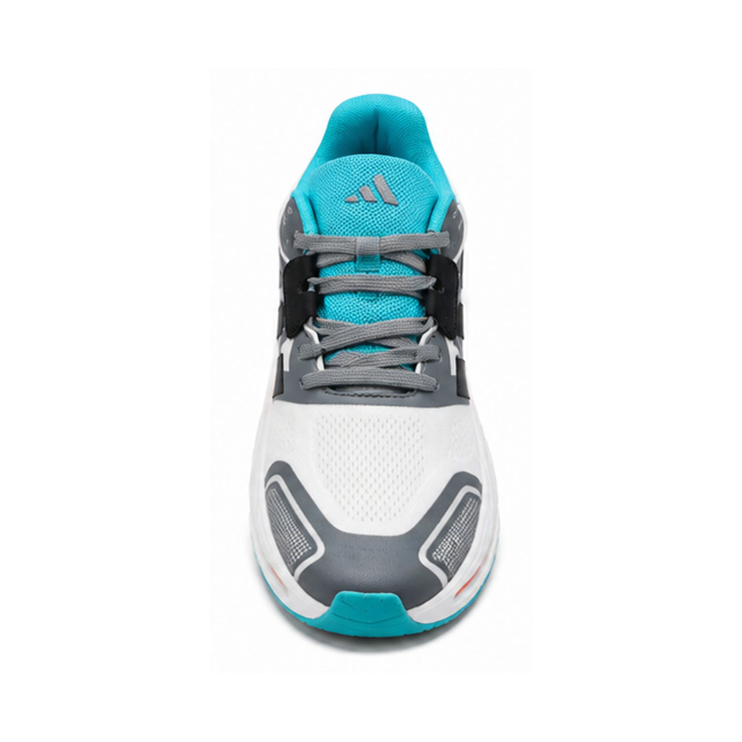 AQUA STRIDE CHUNKY SPORTS SNEAKERS-WHITE,GREY & TURQUOISE image 3